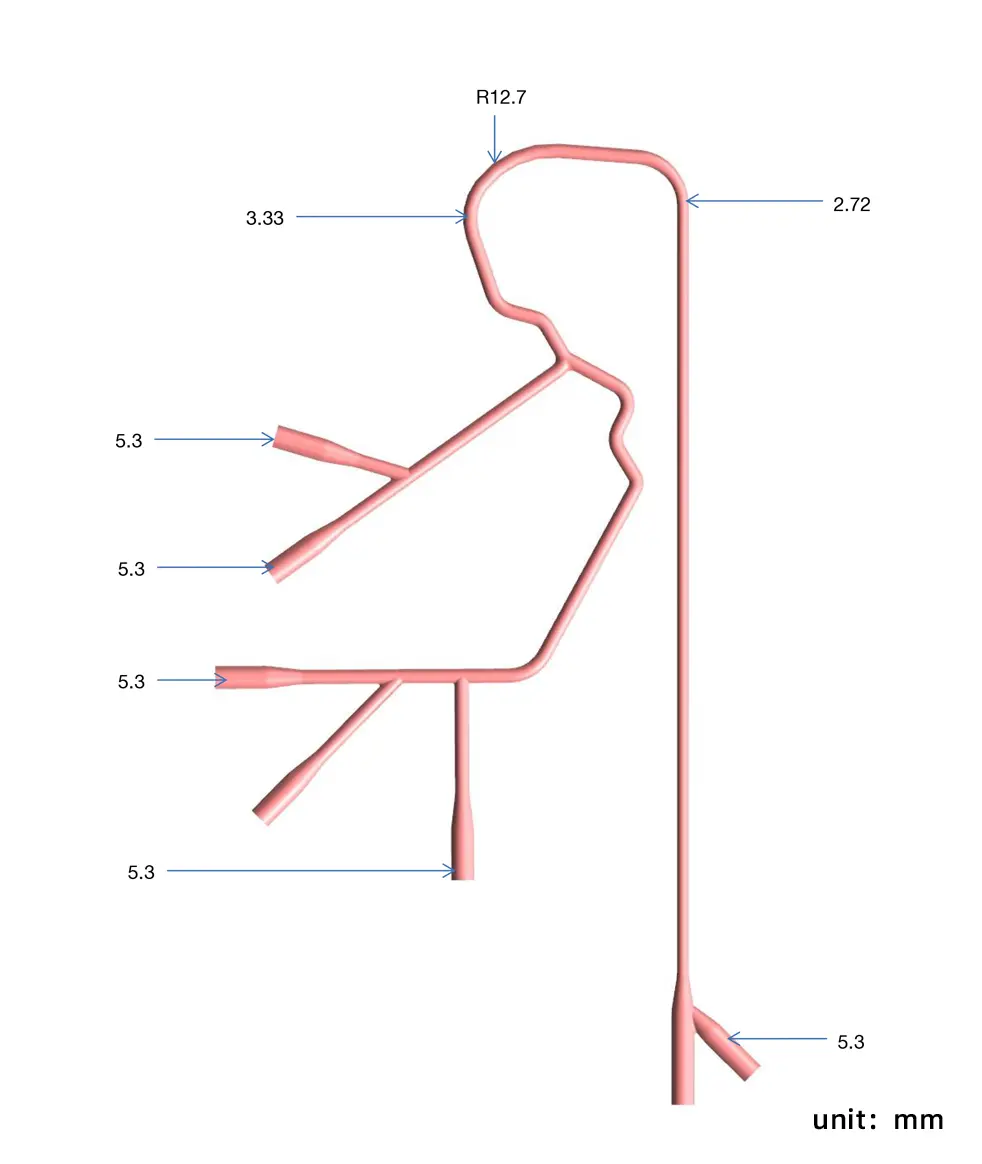 Drawing of F2394-X2.4 Standard Test Vessel Model